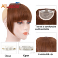 Synthetic Fringes Closures Clip On Synthetic Hair Bangs Women Topper Factory